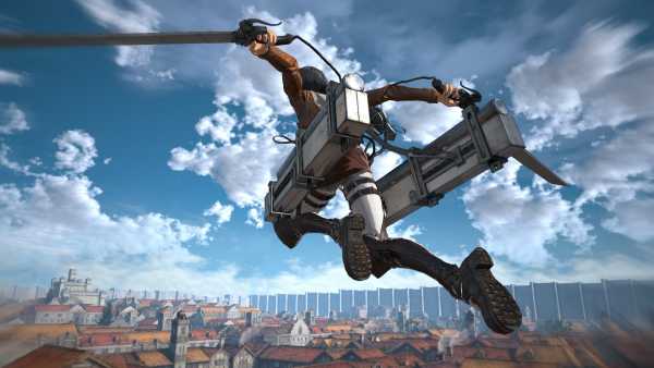 Attack on Titan: Wings of Freedom recebe data de lançamento 1 Koei-Tecmo-Attack-on-Titan-PS4-Screenshot-1