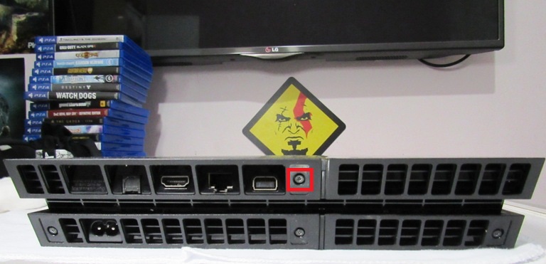 Limpeza PS4 4