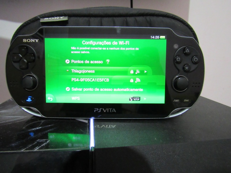 PS Vita rede wifi ps4