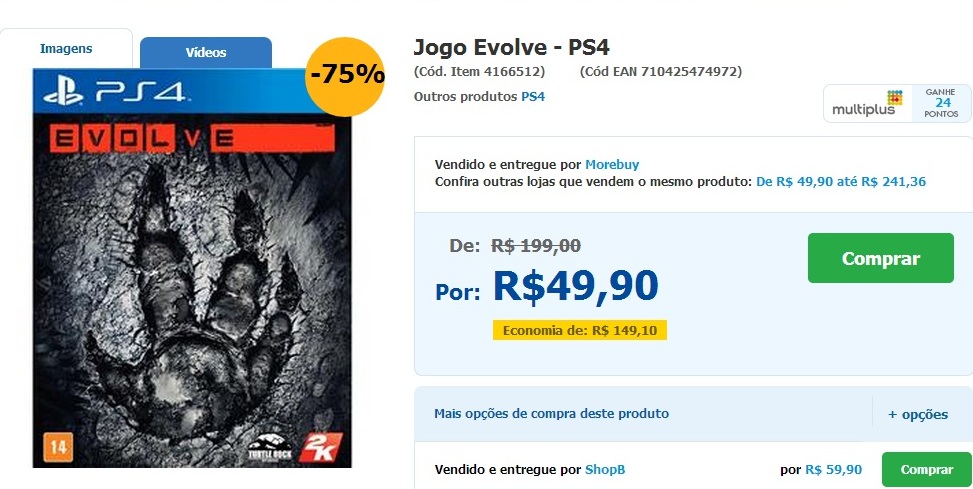 promoção evolve