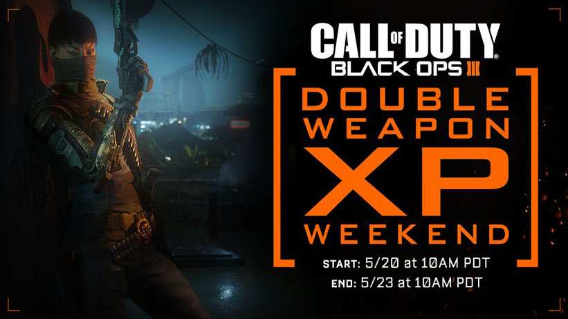Double Weapon XP - Call of Duty Black Ops 3