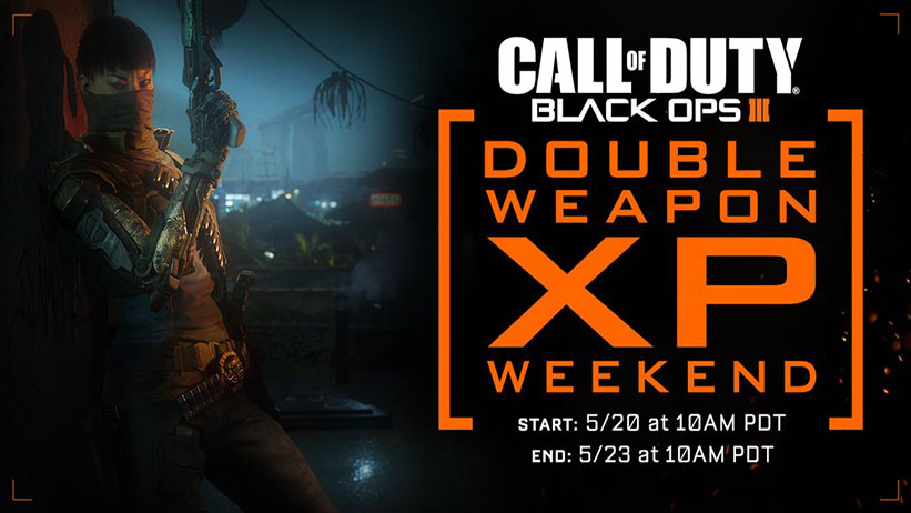 Black Ops 3 tem Double Weapon XP neste final de semana 1 Double Weapon XP - Call of Duty Black Ops 3