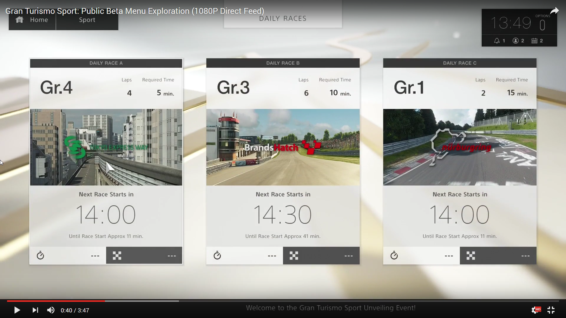 Gran Turismo Sport 