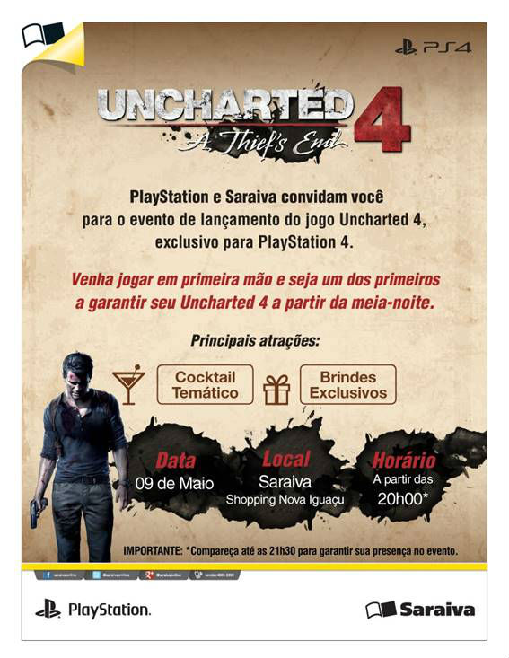 Lançamento Uncharted_RJ