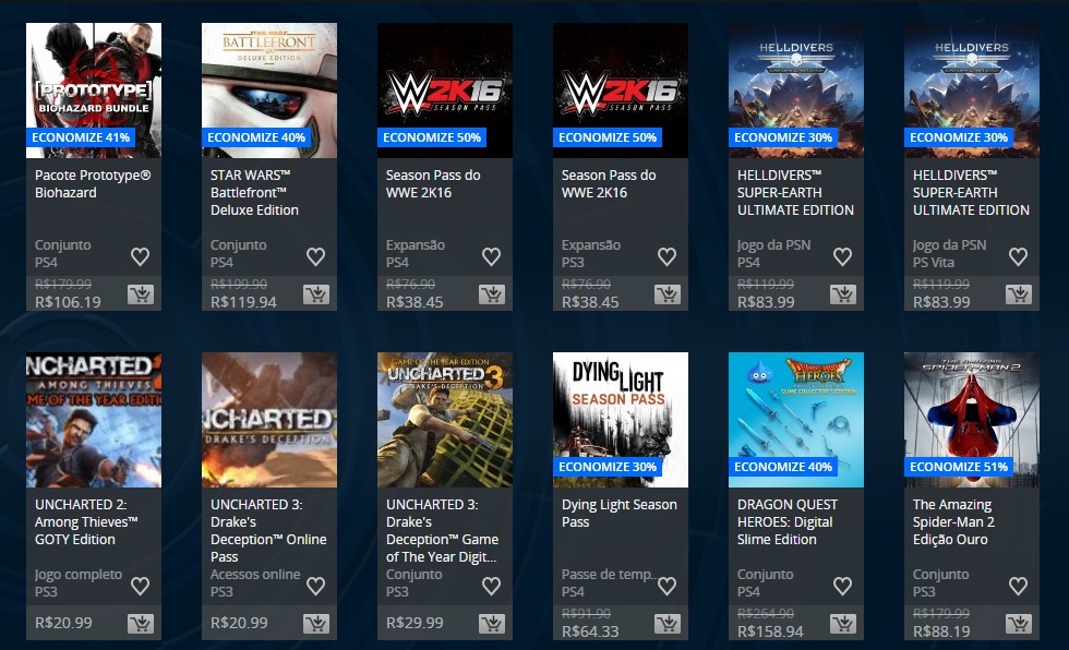 Promoção extended play 3
