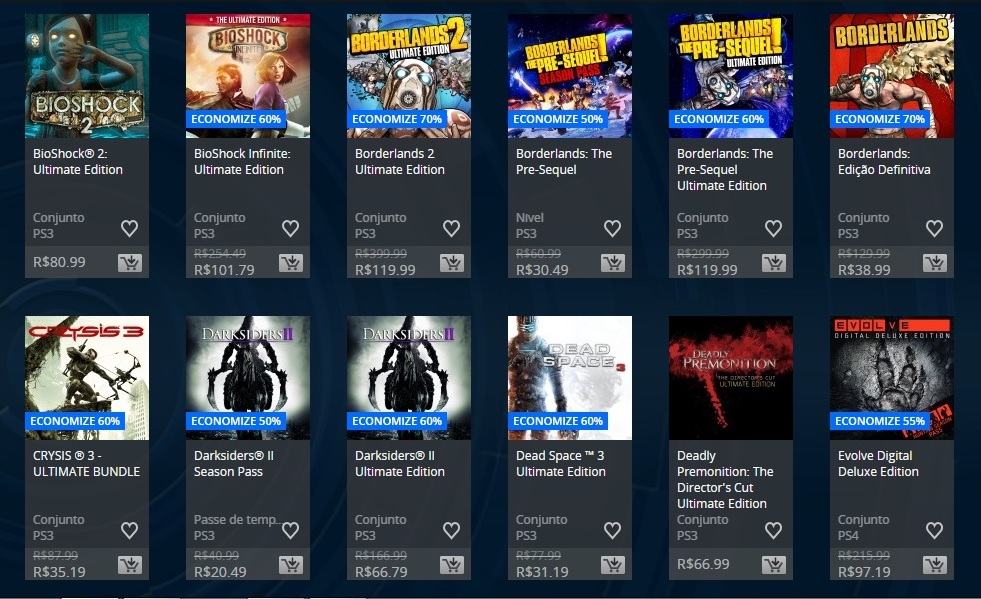 Promoção extended play 4
