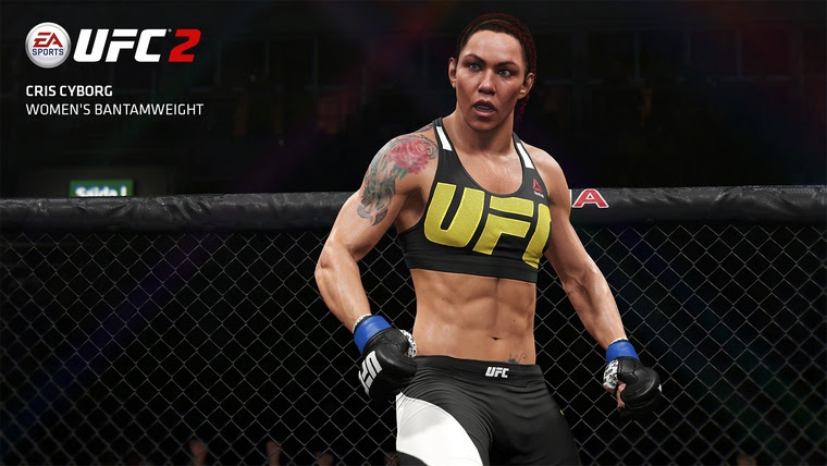 Cyborg chega ao EA Sports UFC 2