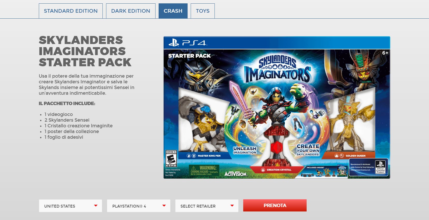 Crash Bandicoot Skylanders