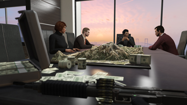 GTA V Online: Conheça todo conteúdo da nova DLC 1 GTAV_Online_Update1