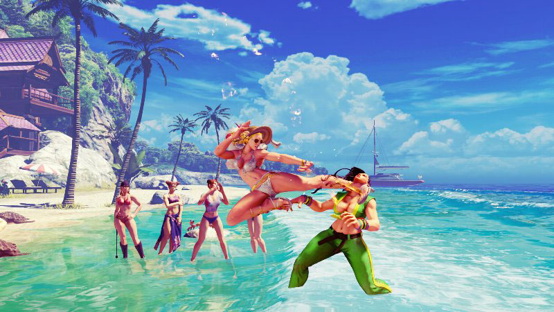 Novo cenário Kanzuki_praia