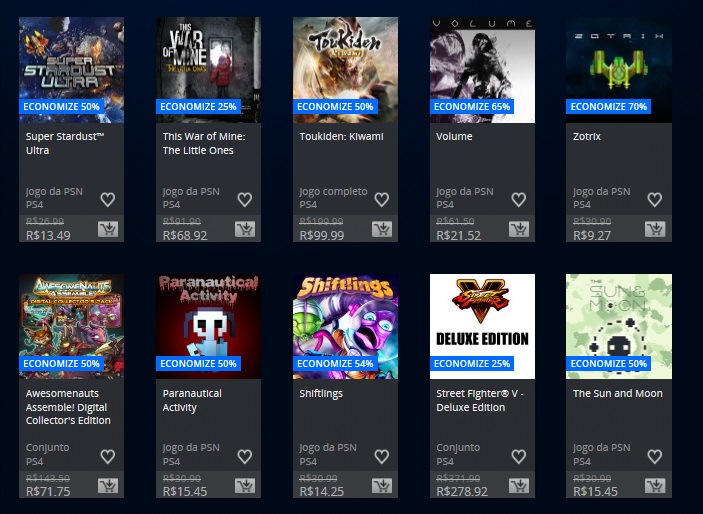 Sony anuncia "Promoção de Meio de Ano" na PSN 4 Promoção Meio ano 4