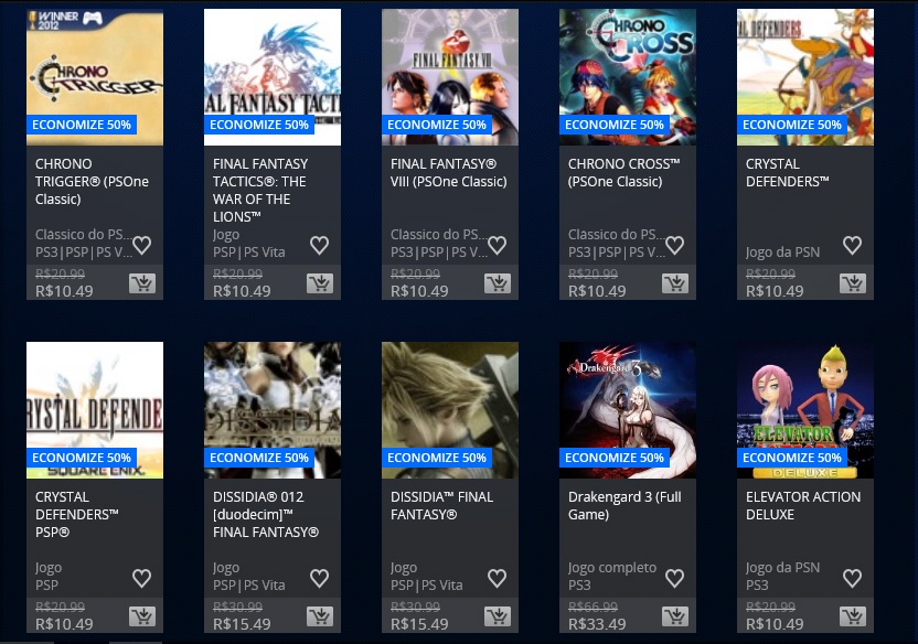 Square Enix promoção 1