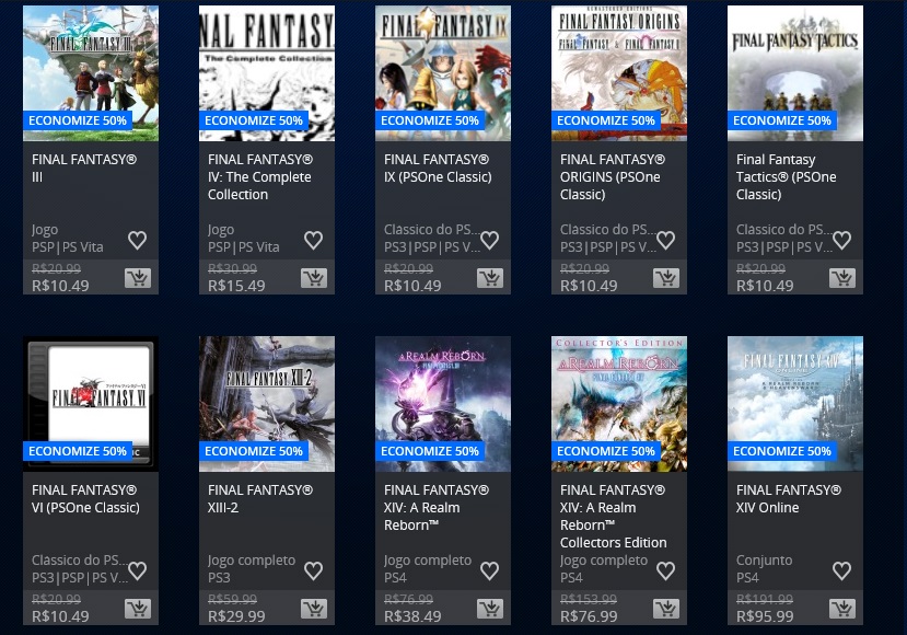 Square Enix promoção 2