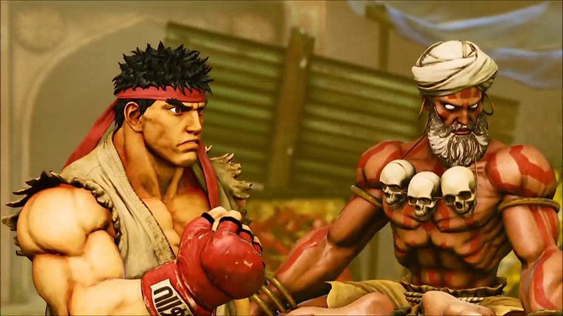 Street Fighter V - Modo História