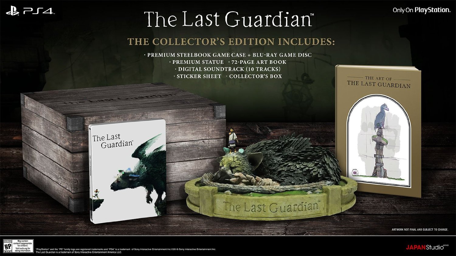 The Last Guardian Collector's edition