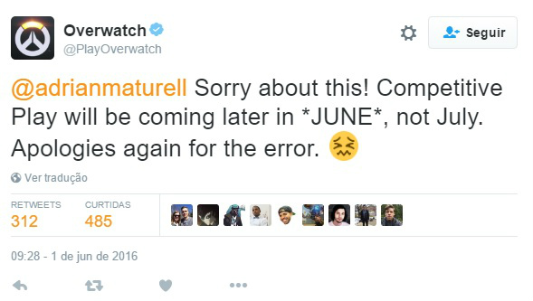 Overwatch Twitter