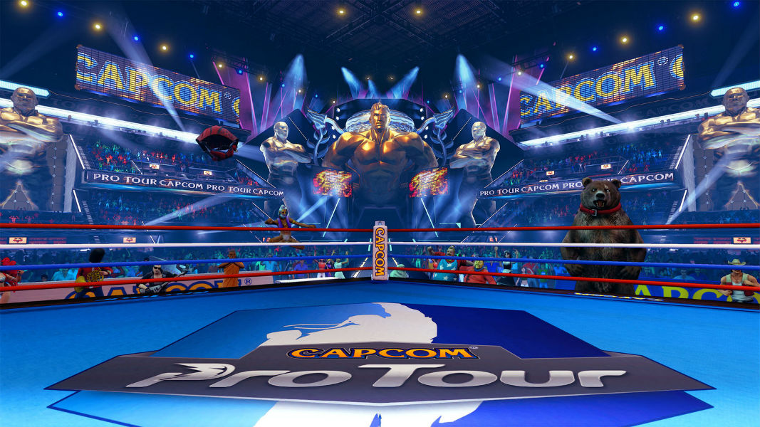 Capcom Pro Tour_cenário