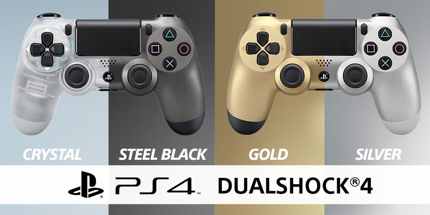 DualShock 4 Black Crystal