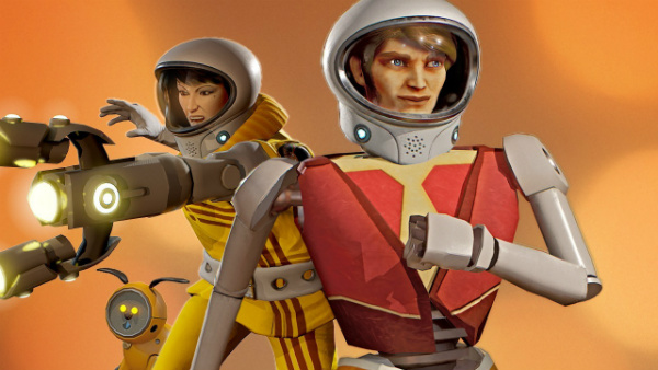 Sua cabeça no lugar em Headlander, novo título para PS4 1 Headlander Screen 1
