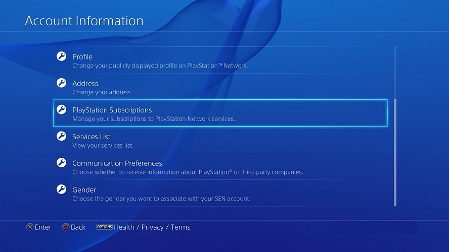 Como cancelar a renovação automática da PS Plus 2 Informações da conta ps4
