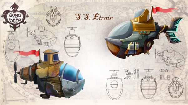 Song of the Deep - Submarino