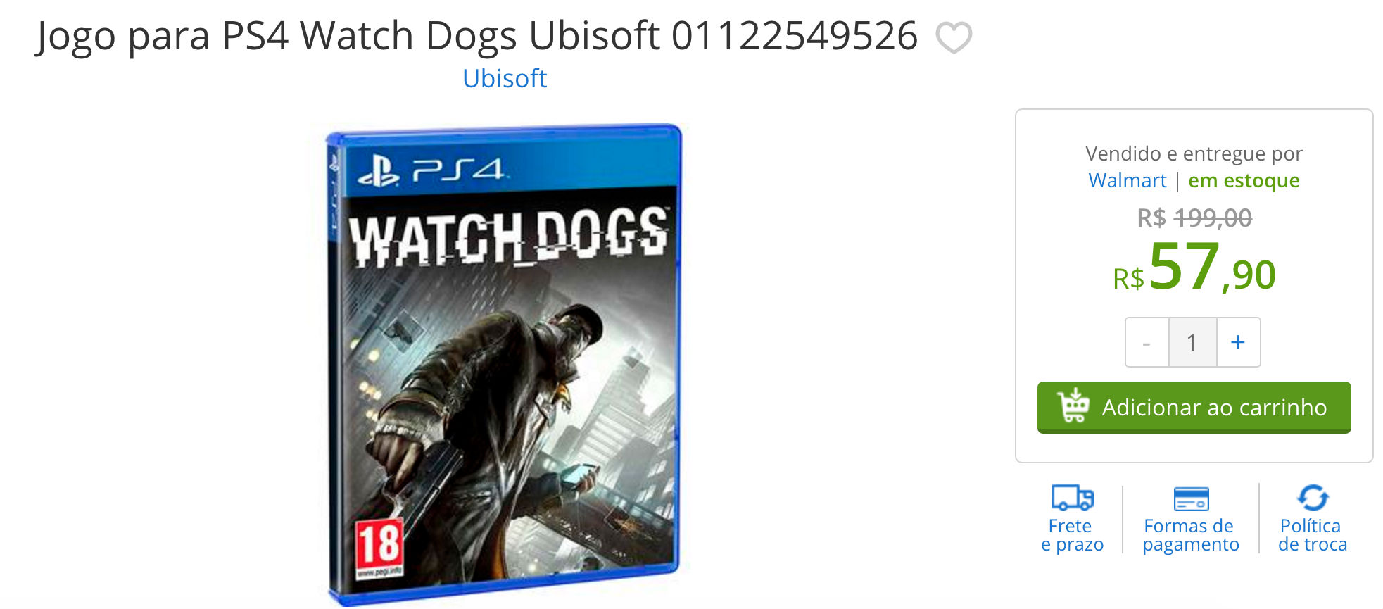 Promoções da Semana: Veja os melhores preços #12 8 Watch Dogs_promocao