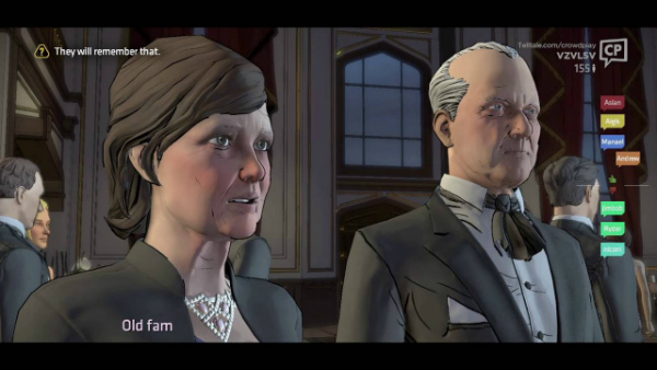 Batman: The Telltale Series (Episódio 1): Vale a pena? 3 Batman: The Telltale Series - Crowd Play