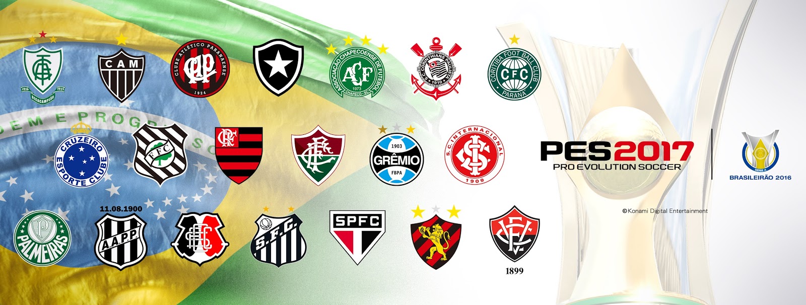 PESDay: evento de anúncio de novidades do PES 2017 2 Brasileirao PES