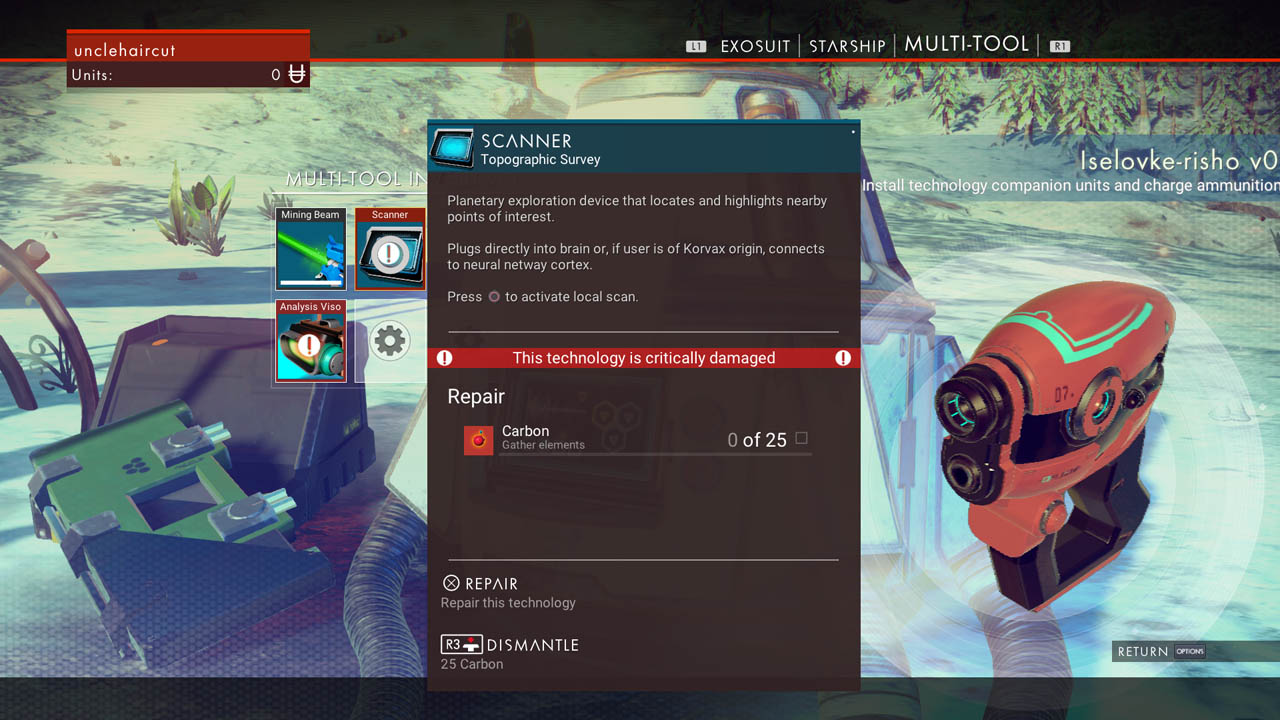 Multi-Tool_No Mans Sky