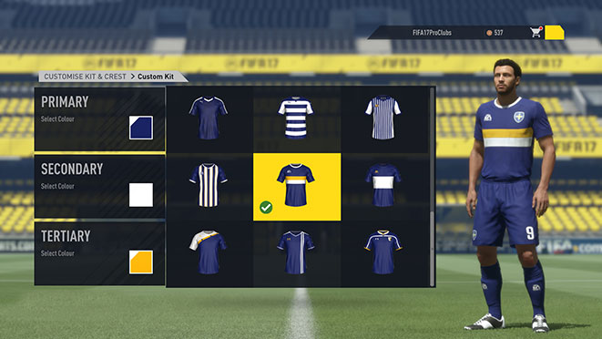 Uniforme Pro Clubs