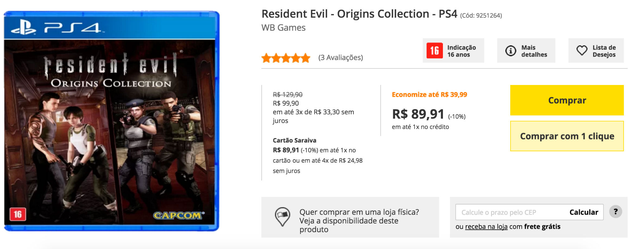 Resident Evil Origins_promocao