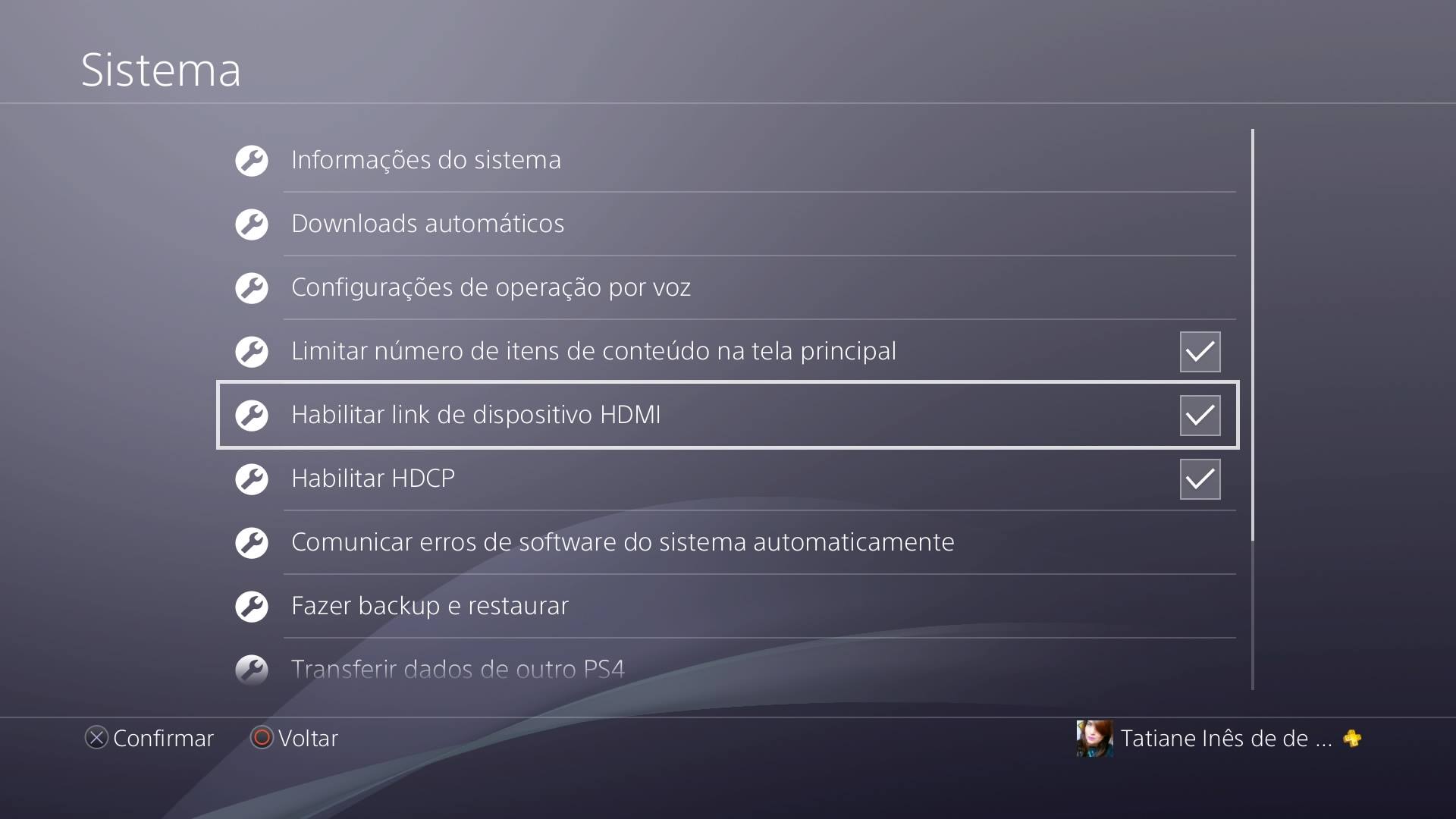 Como usar o controle da smart TV no PlayStation 4 1 dispositivo-hdmi