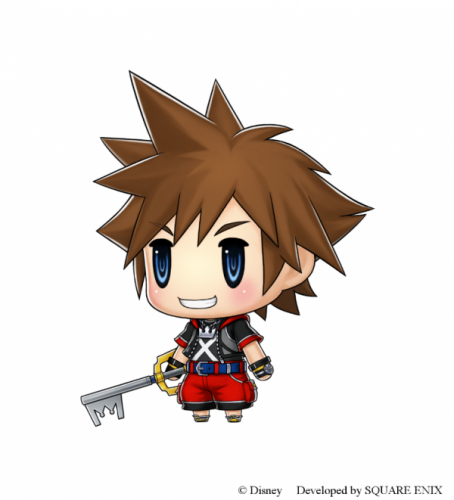 Sora em World Of Final Fantasy