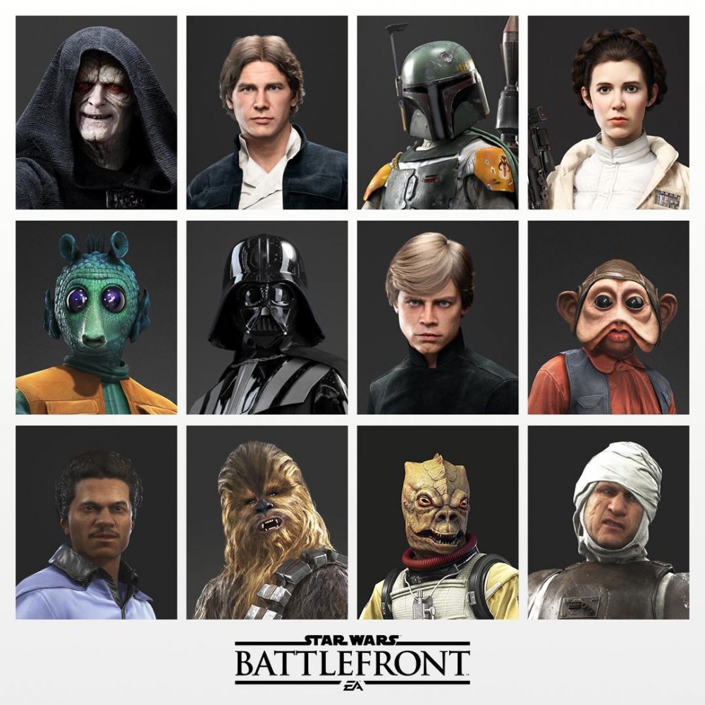 Heróis de Star Wars Battlefront