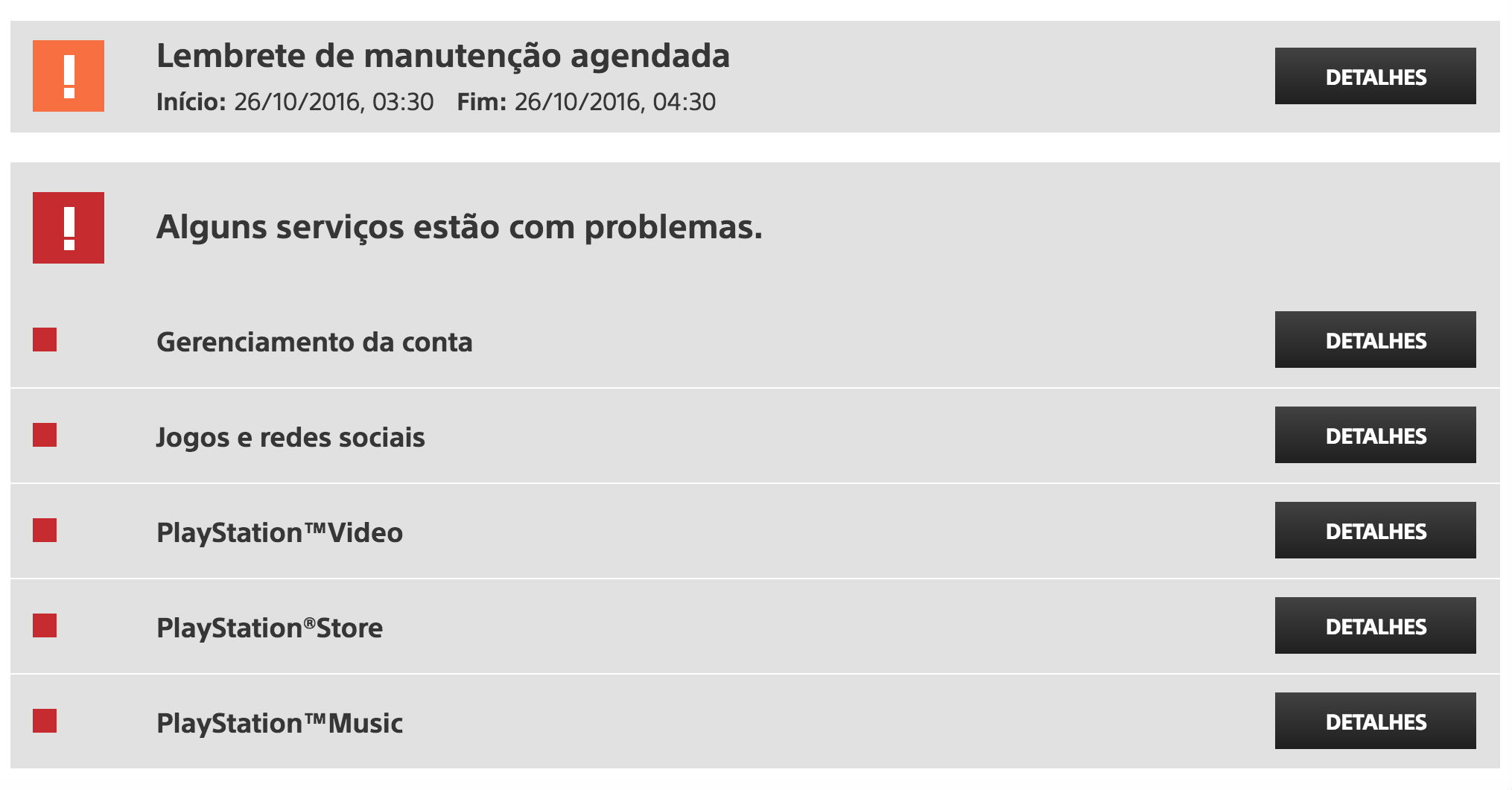 PSN passa por novos problemas de conectividade (21/10) 1 psn-no-momento