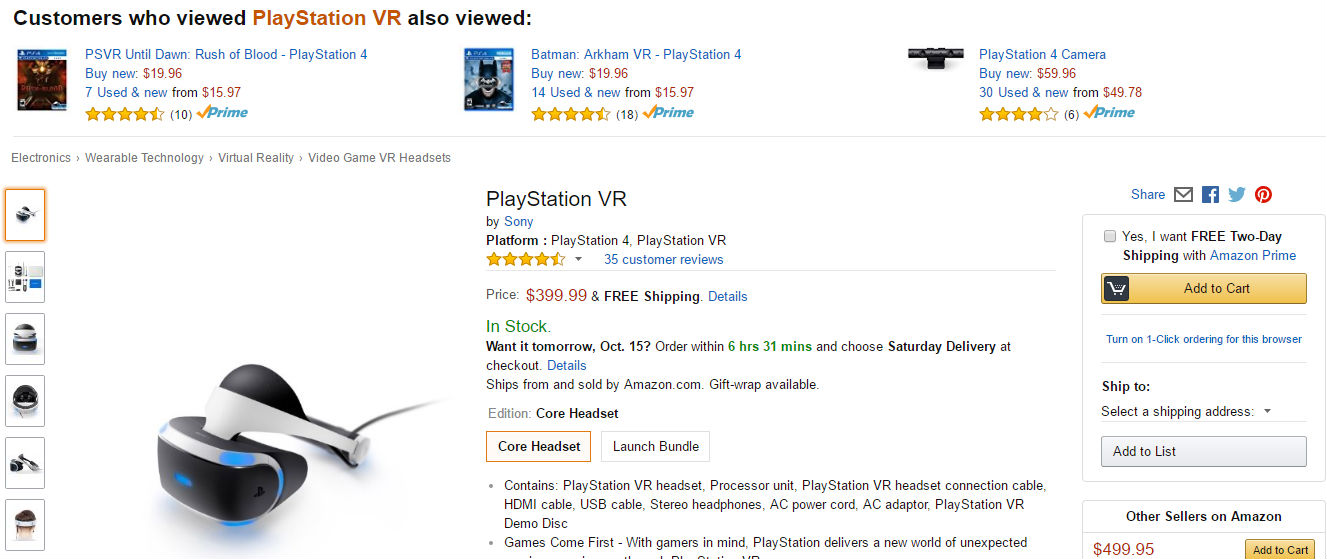 PlayStation VR já pode ser comprado no Brasil, mas... 3 playstation-vr-amazon
