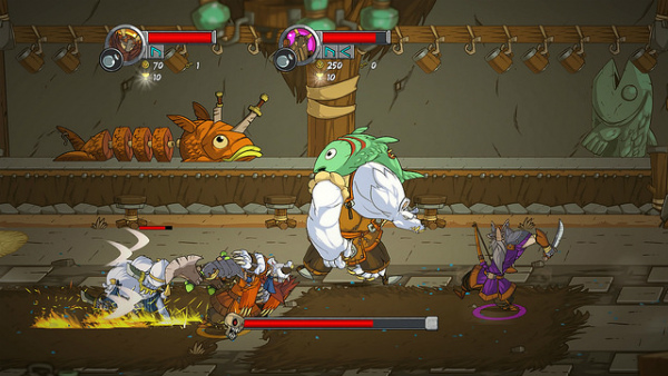 Viking Squad é um dos destaques Indies para outubro no Ps4 1 Viking Squad - gameplay