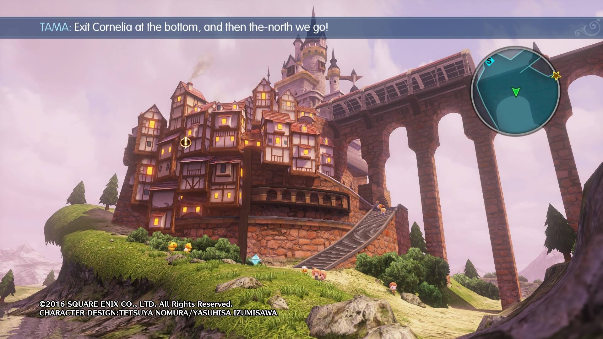 Cornelia é uma das primeiras cidades do Final Fantasy original e a primeira a ser encontrada em World Of Final Fantasy. Coincidência?