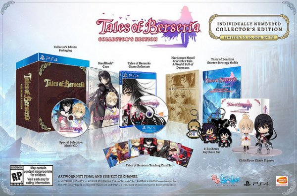 Tales Of Berseria ganha data de lançamento e edição de colecionador 1 tales-of-berseria-collectors-edition