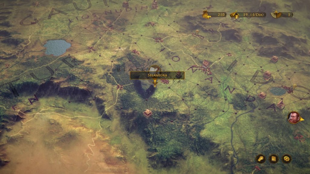 The Dwarves: Vale a Pena? 7 Mesmo podendo se mover apenas um espaço por vez, o jogador percebe que toda Gildlegard se move com ele.