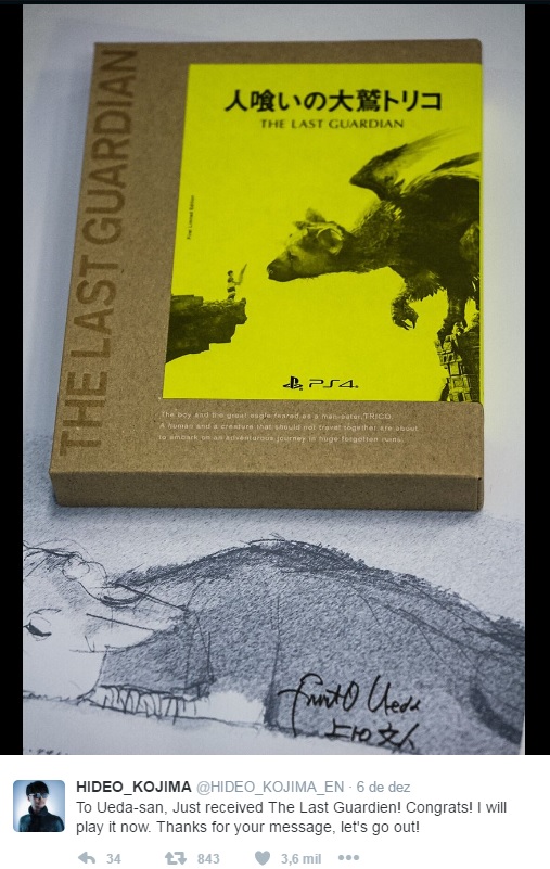 Kojima parabeniza trabalho do diretor de The Last Guardian 1 kojima-the-last-guardian