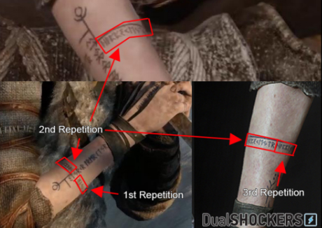 God of War: identidade do filho de Kratos ainda é mistério 2 God of War - Tatuagem 2