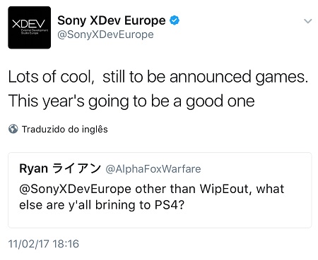 Sony XDev Europe - Twitter