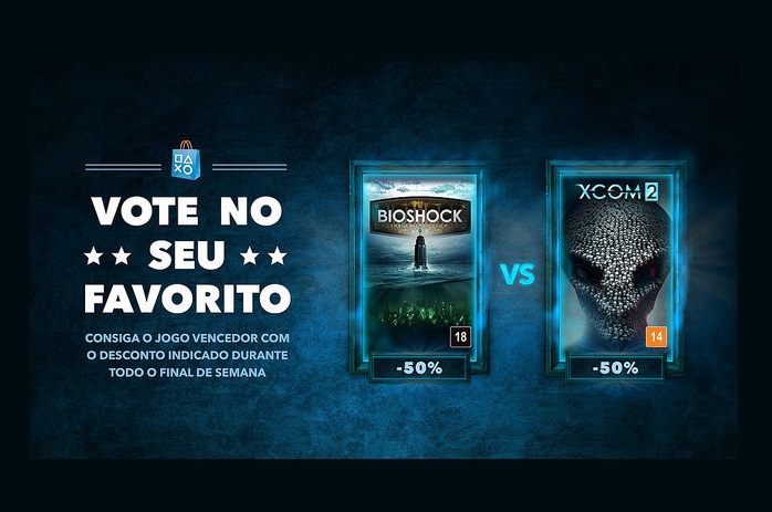 Vote No Seu Favorito: BioShock ou Xcom: Qual você quer desconto? 1 1